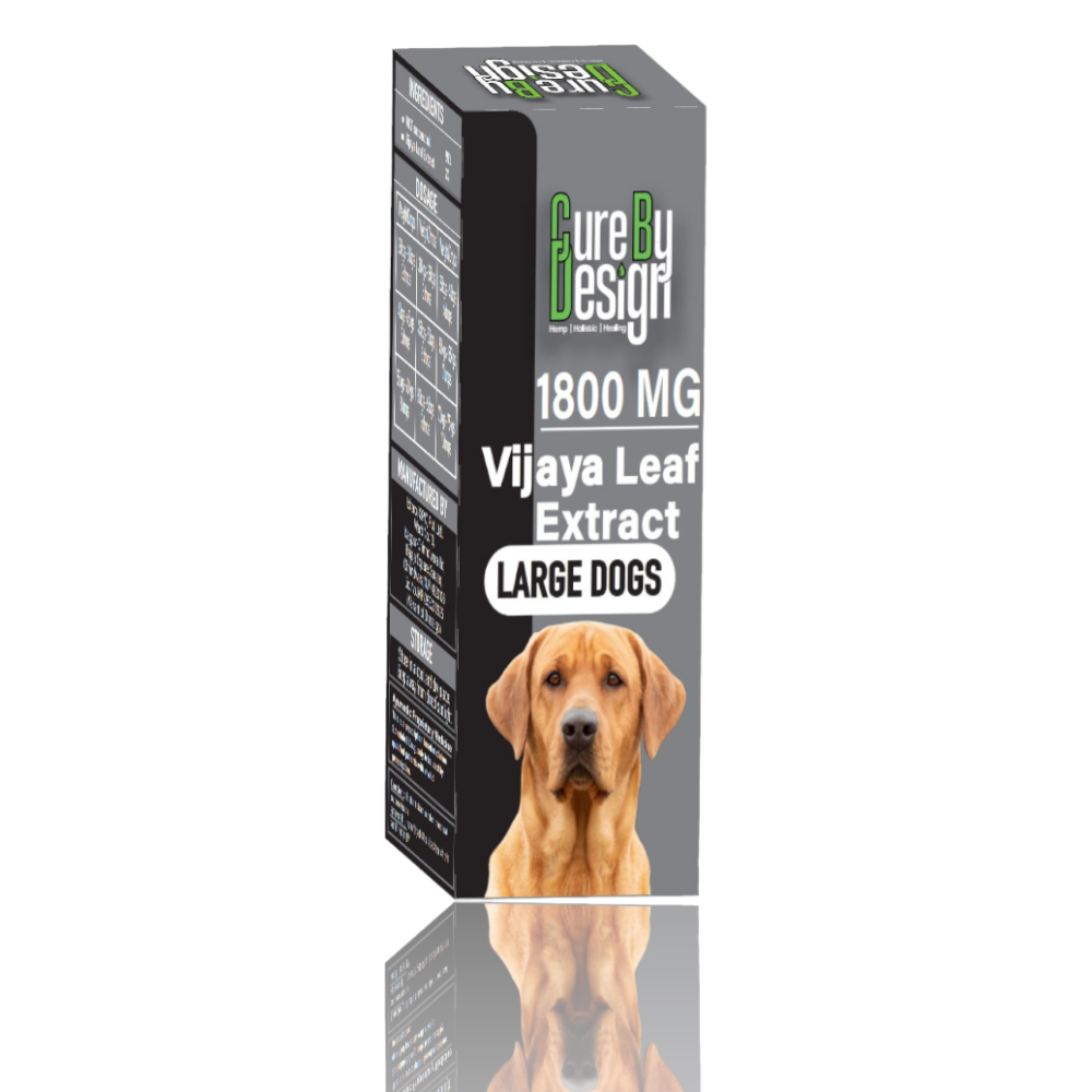 Cure By Design 1800mg Vijaya Leaf Extracts for Dogs and Cats image 6