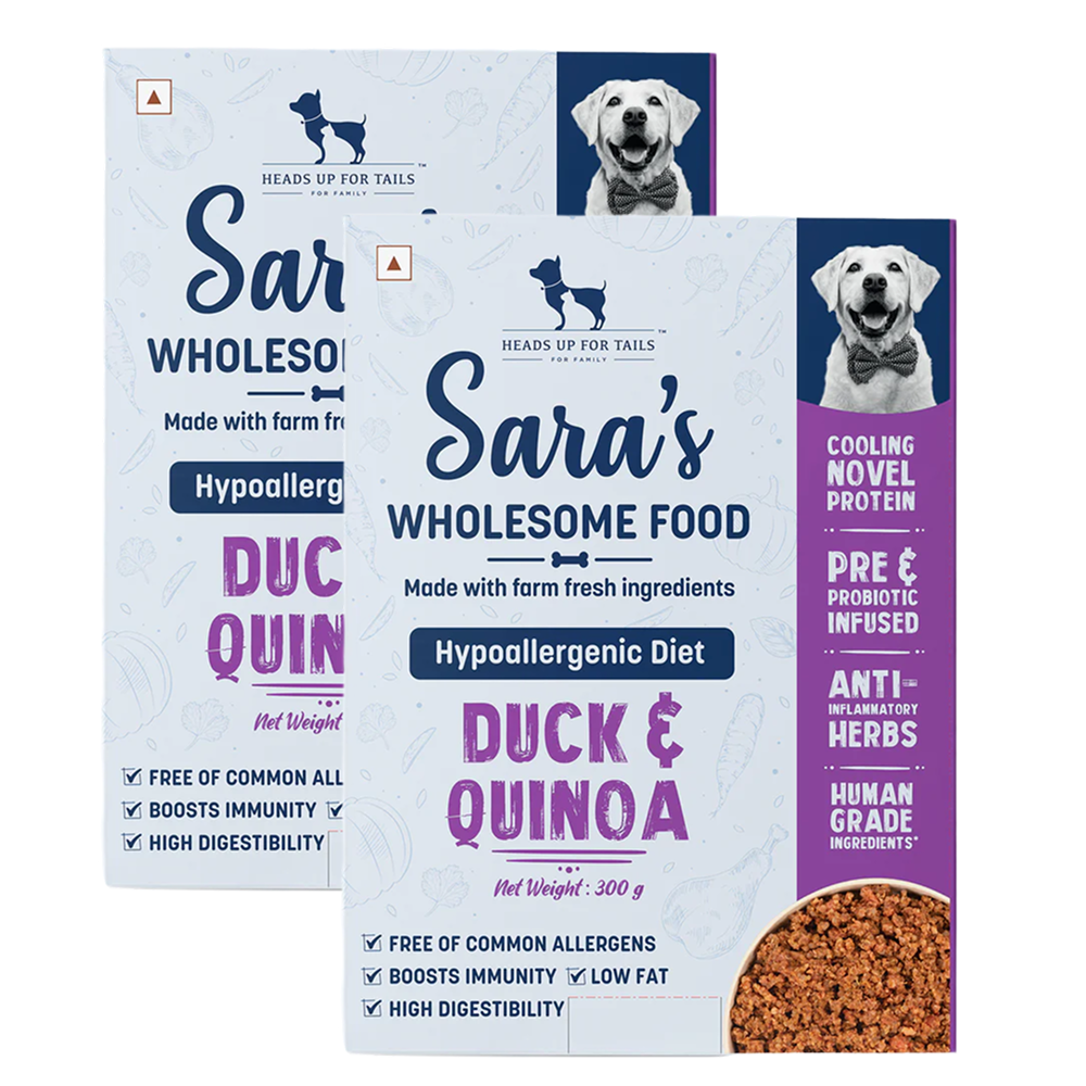 HUFT Sara's Wholesome Hypoallergenic Diet Duck & Quinoa Dog Wet Food image 9