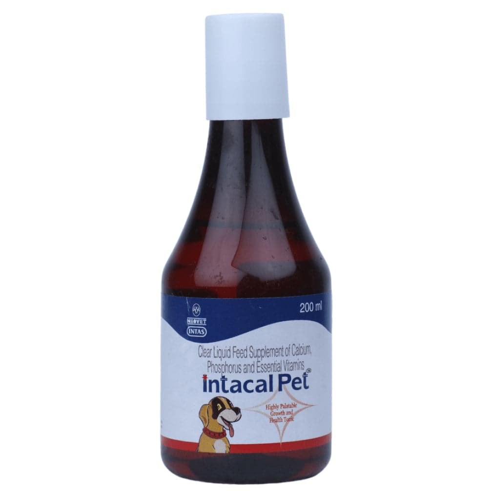 Intas Zipvit & Intacal Calcium & Multivitamin Supplement Combo for Dogs & Cats image 2