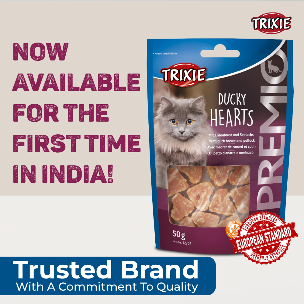 Trixie Premio Ducky Hearts Cat Treats image 4