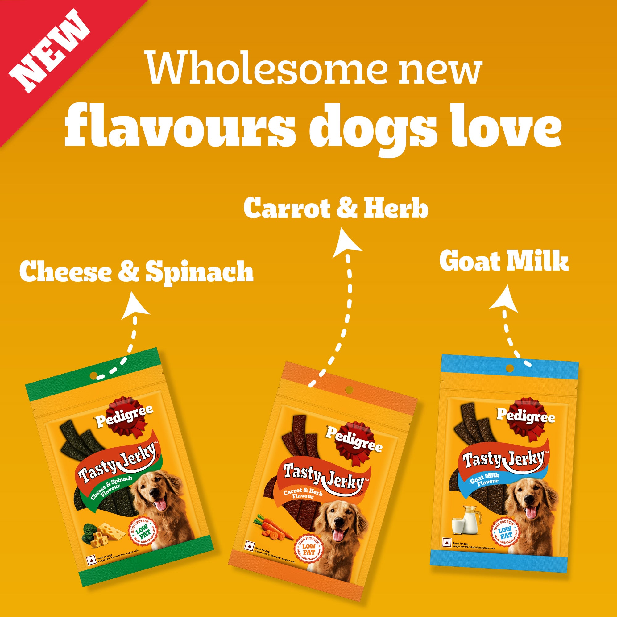 Pedigree Carrot & Herb Tasty Jerky Dog Treats image 10