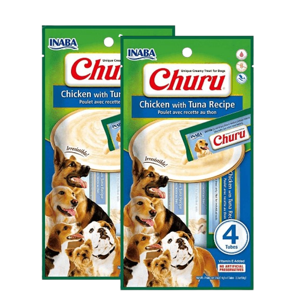 INABA Churu Chicken with Tuna Flavour Dog Treats image 2
