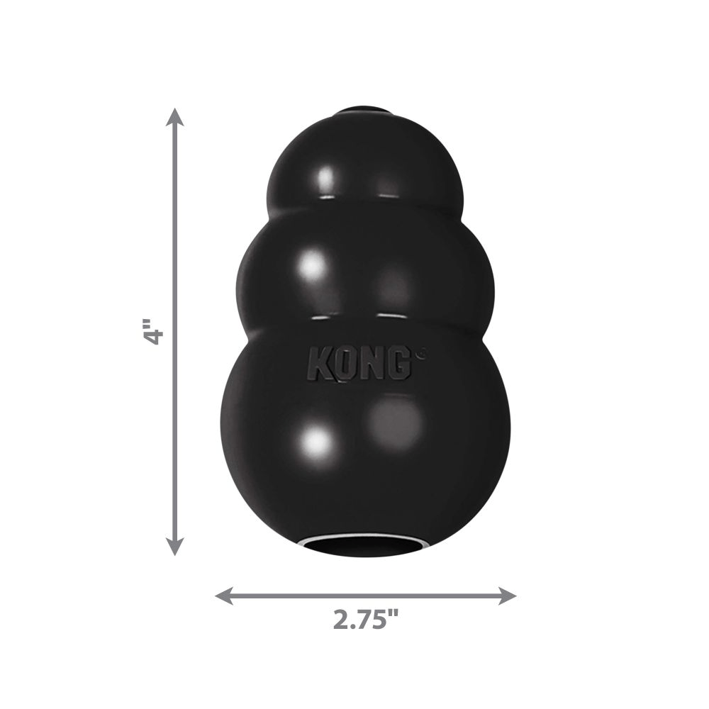 Kong Extreme Toy for Dogs (Black) | For Aggressive Chewers image 7