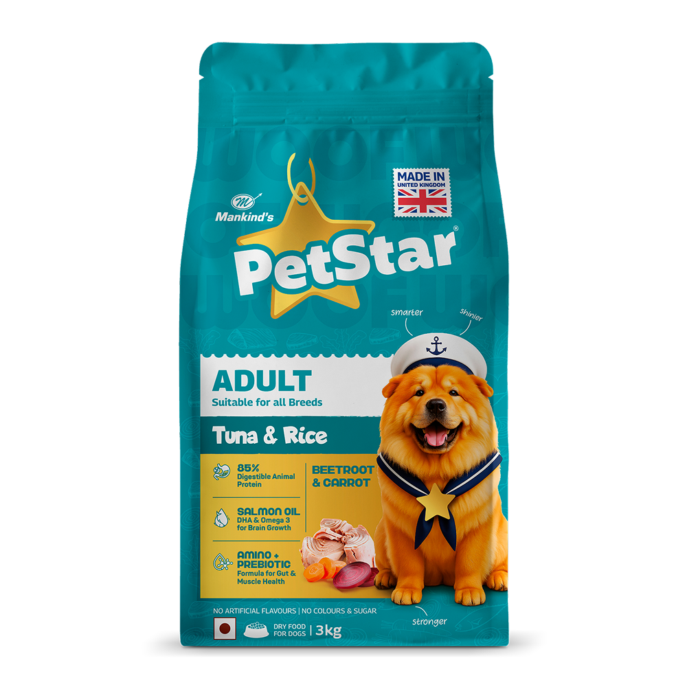 Mankind Petstar Tuna & Rice Formula Adult Dog Dry Food image 5