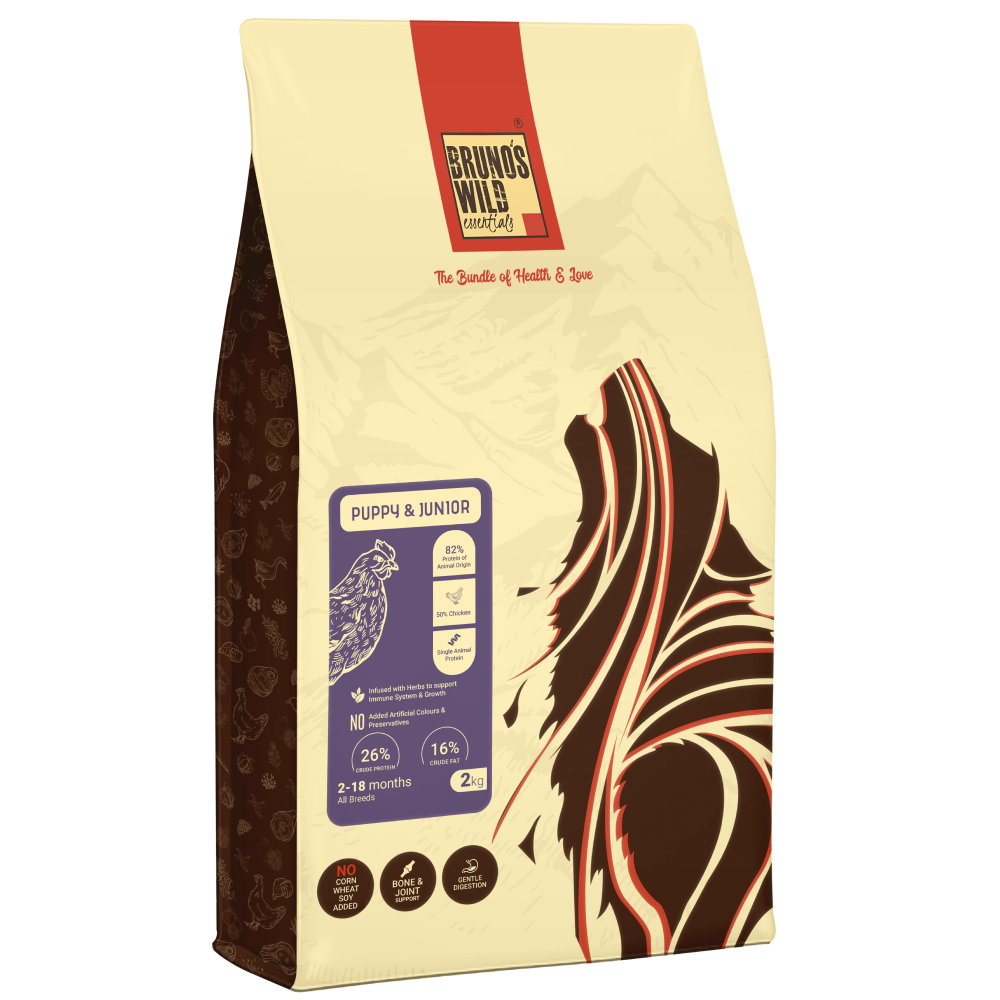 Bruno's Wild Essentials Puppy & Junior Dog Dry Food image 3