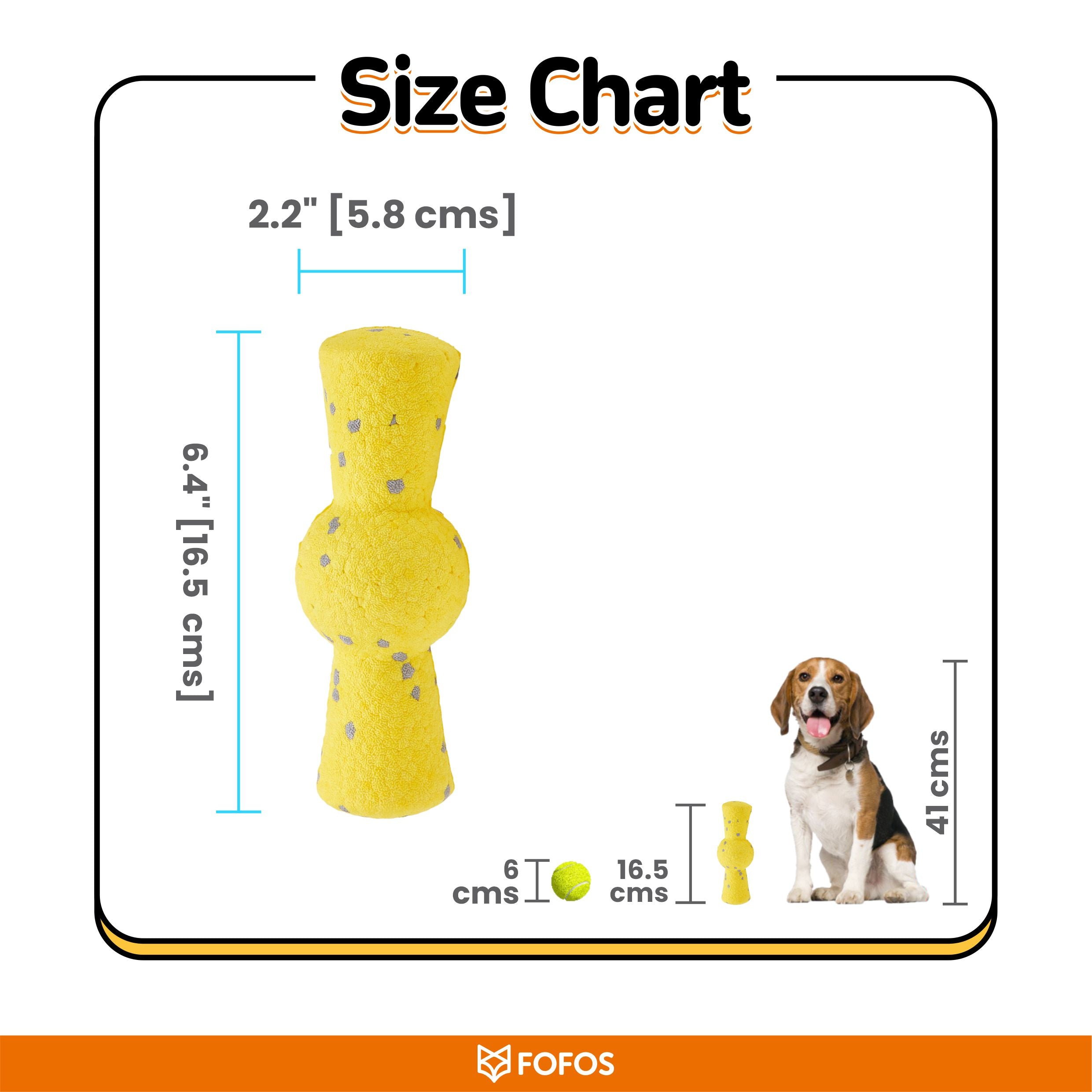 Fofos Stick Shaped Super Bounce Toy for Dogs image 9