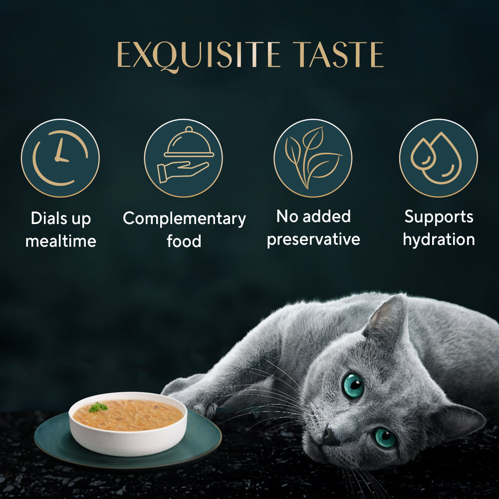 Sheba Soup with Tuna Adult Cat Wet Food image 7