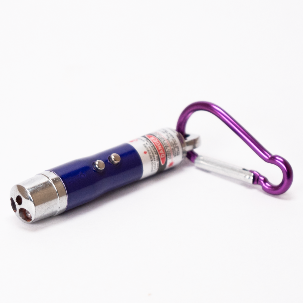 Skatrs Laser Light Toy for Cat (Purple) image 1