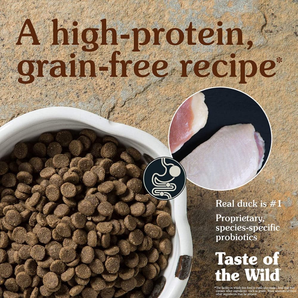 Taste of the Wild Wetlands Canine Recipe with Roasted Fowl Adult Dog Dry Food | Grain Free Formula image 3