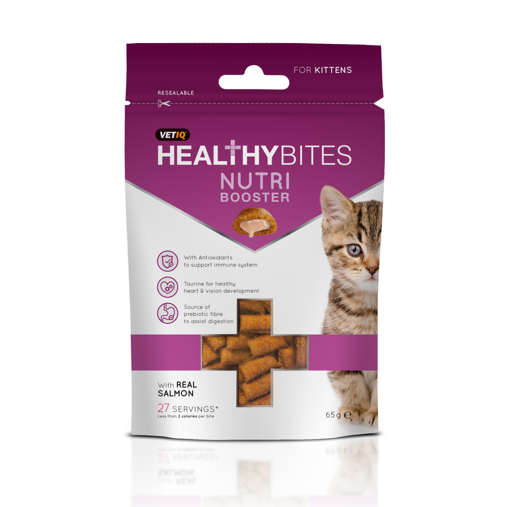 Mark and Chappell Healthy Bites Nutri Booster Kitten Treats image 2