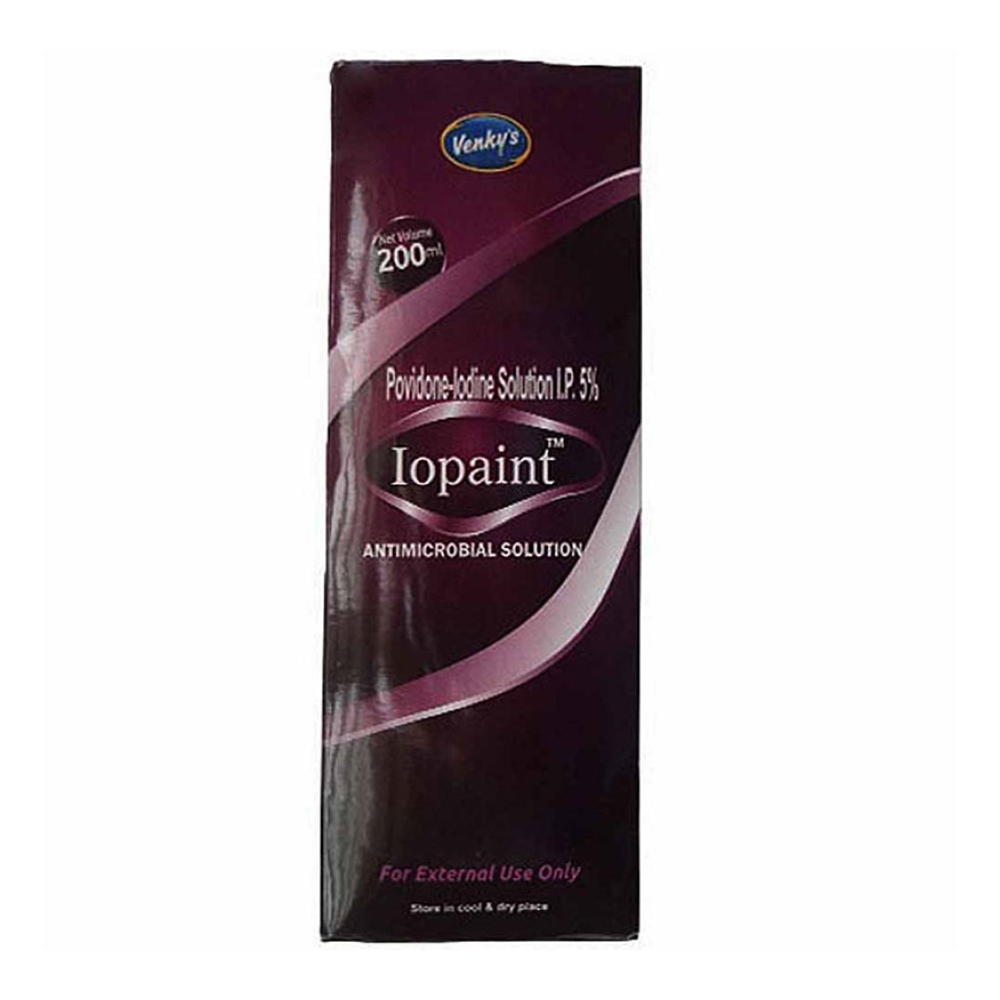 Venkys Iopaint (Povidone iodine) Wound Care & Antiseptic Spray for Dogs and Cats image 2