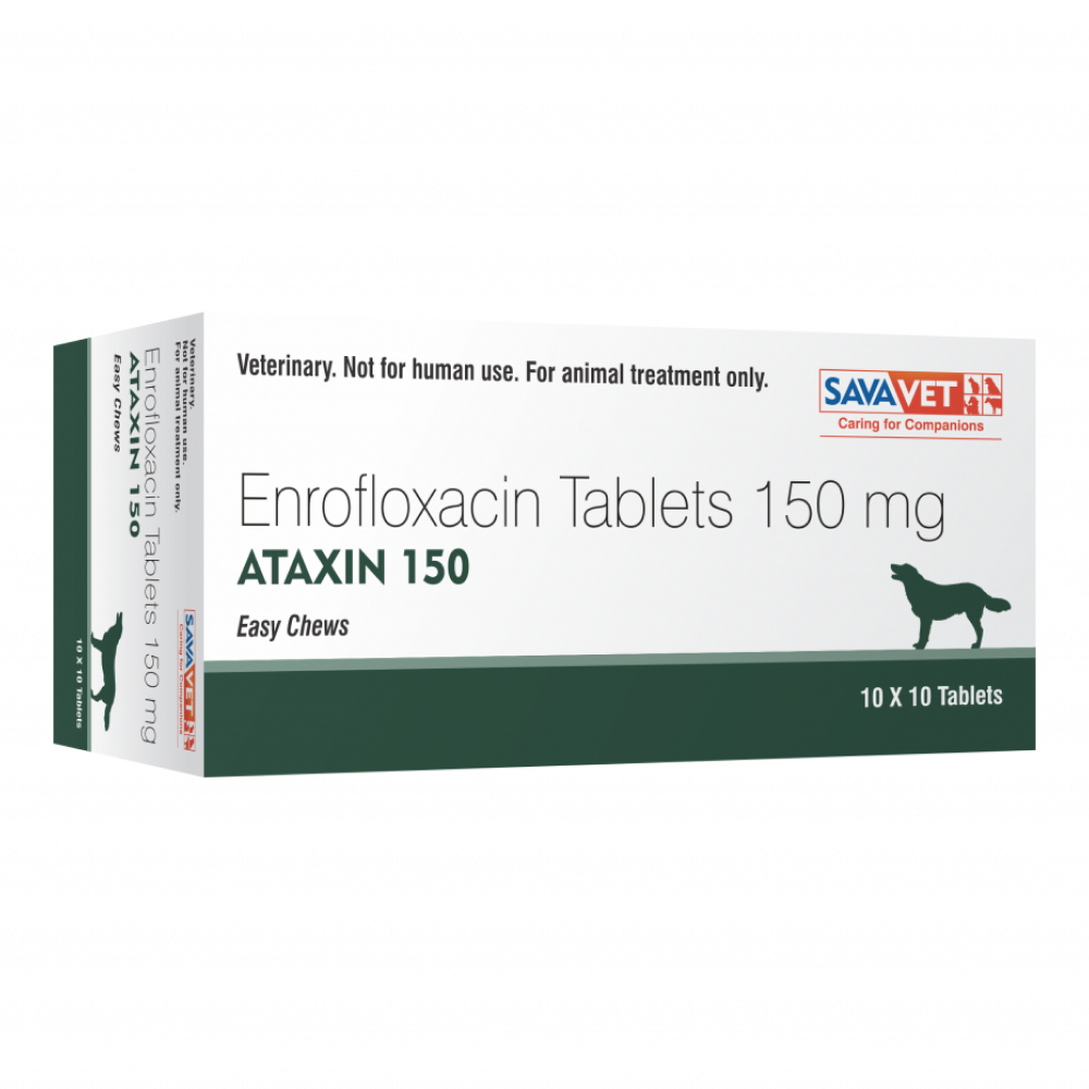 Savavet Ataxin (Enrofloxacin) Tablet for Dogs & Cats (pack of 10 tablets) image 3