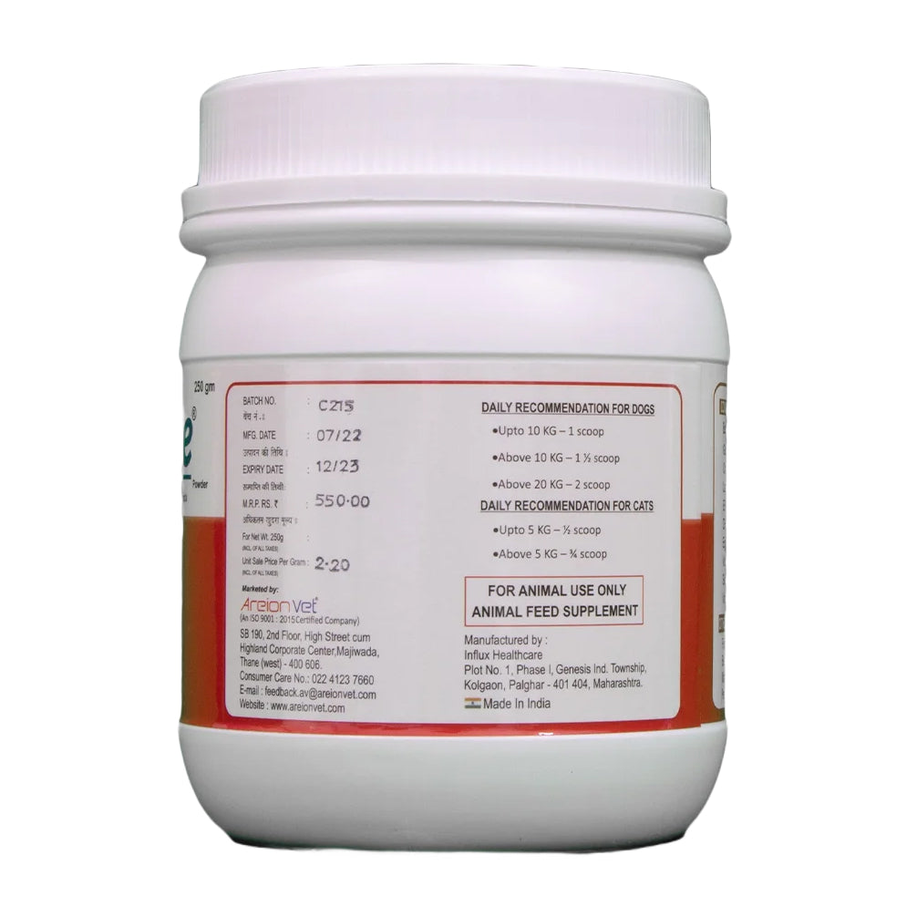 Areion Vet Gerisure Powder for Dogs and Cats (250g) image 2