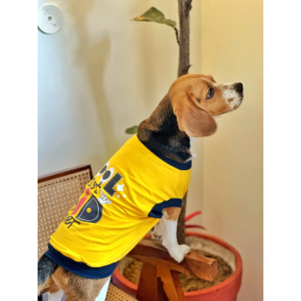 Pet Set Go Coolest Kid Ever Sleeveless T-shirt for Dogs (Yellow) image 6