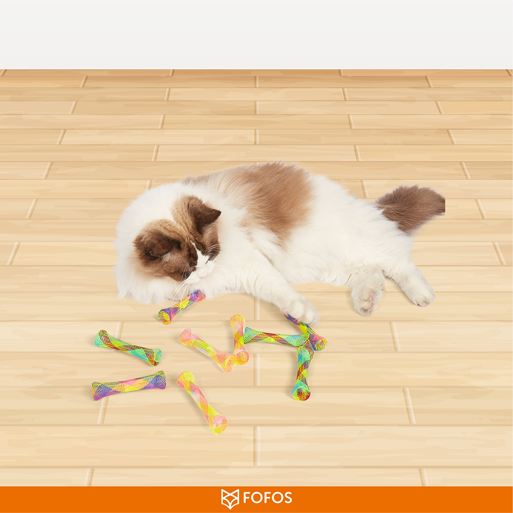 Barkbutler x Fofos Spring Tube Catnip Toy for Cats image 6