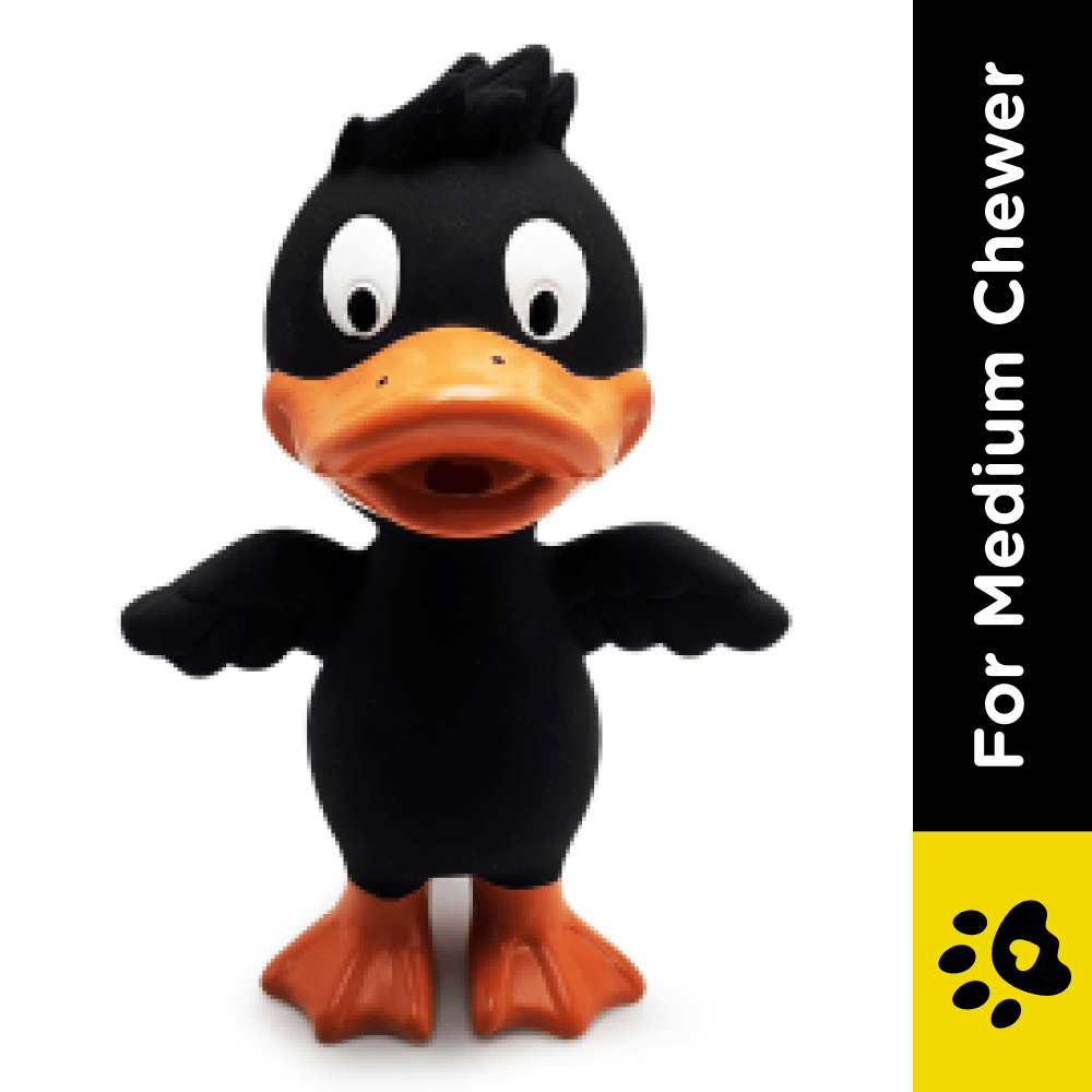 Goofy Tails Latex Squeaky Duck Toy for Dogs image 2