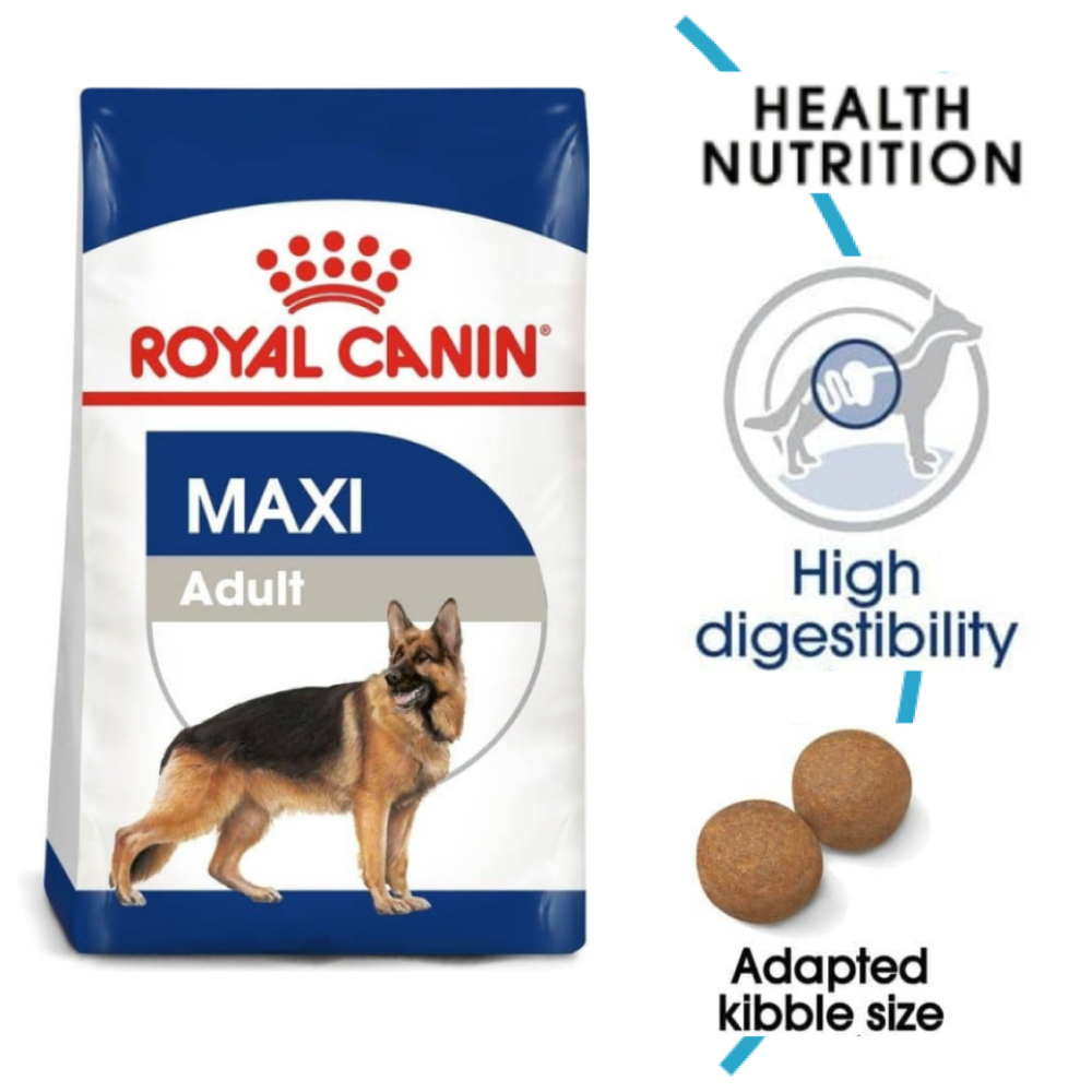 Royal Canin Maxi Adult Dog Dry and Wet Food Combo image 2