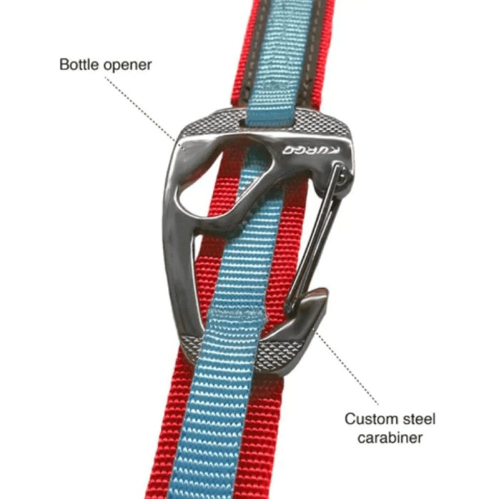 Kurgo Quantum 6 in 1 Dog Reflective Leash (Coastal Blue) image 3