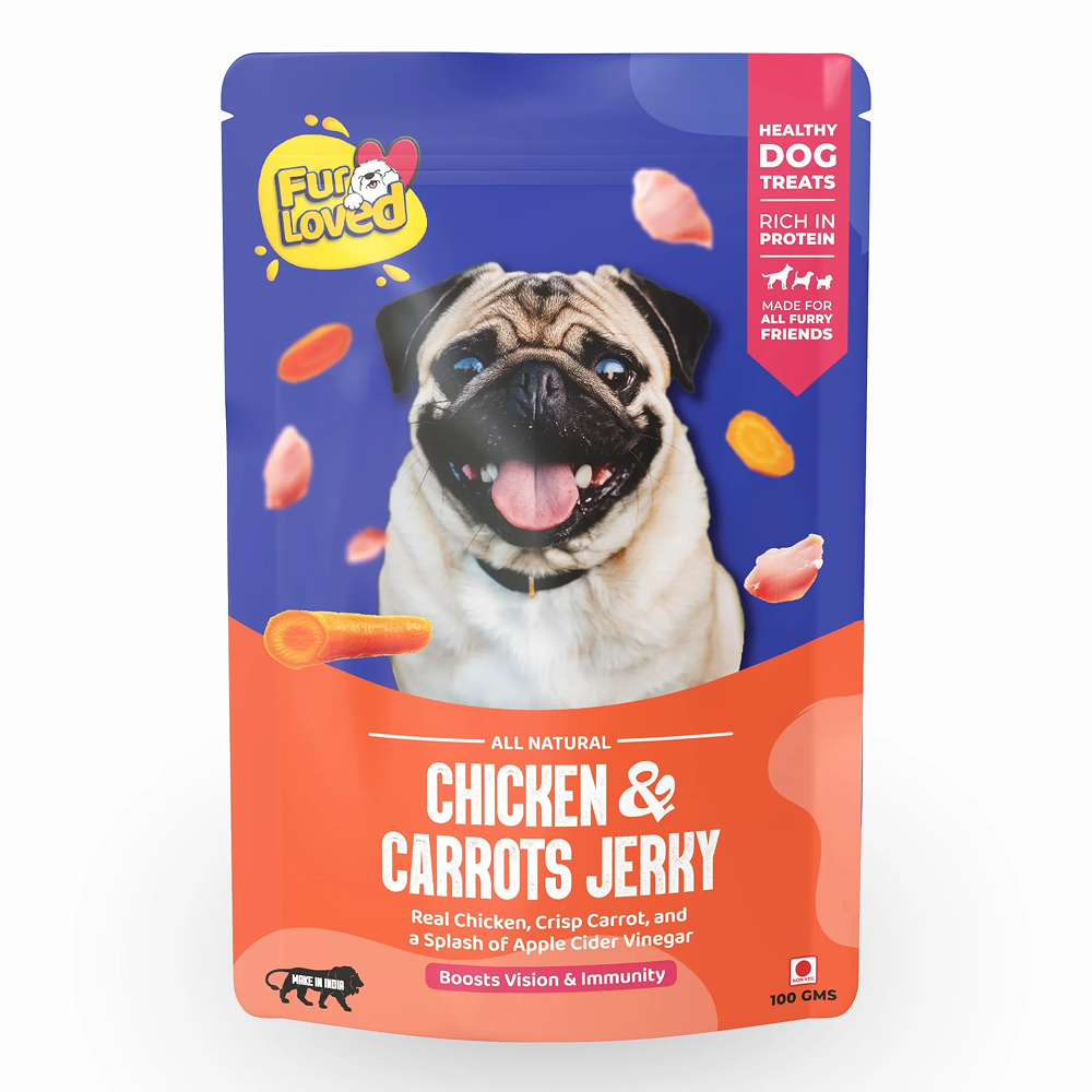 FurLoved Carrot Chicken Dog Treats