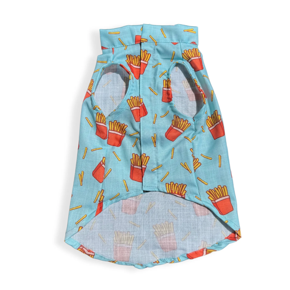 Pawgypets Fries Over Guys Sando for Dogs (Blue) image 4