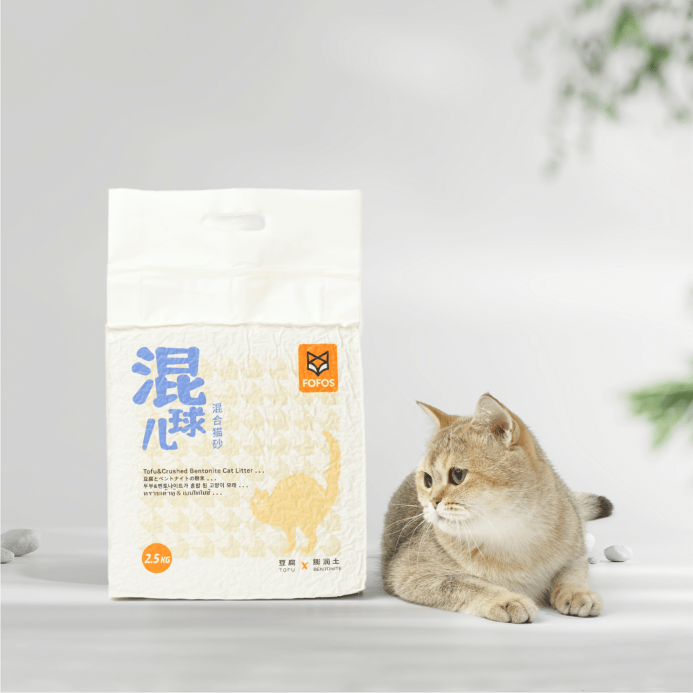 Barkbutler x Fofos Unscented Tofu & Crushed Bentonite Cat Litter image 2