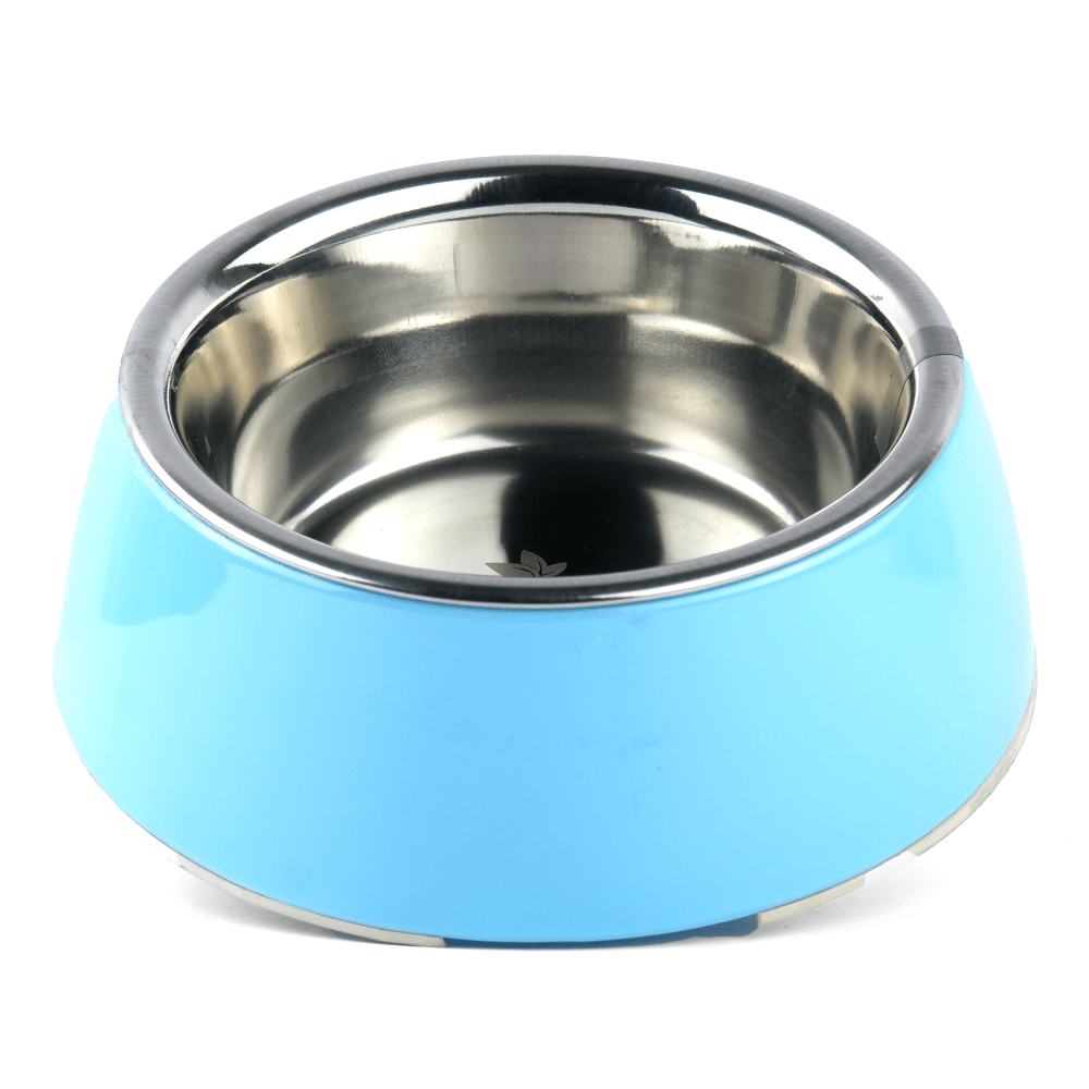FG-Basil Solid Color Melamine Bowl for Dogs and Cats (Blue) (1600mL)