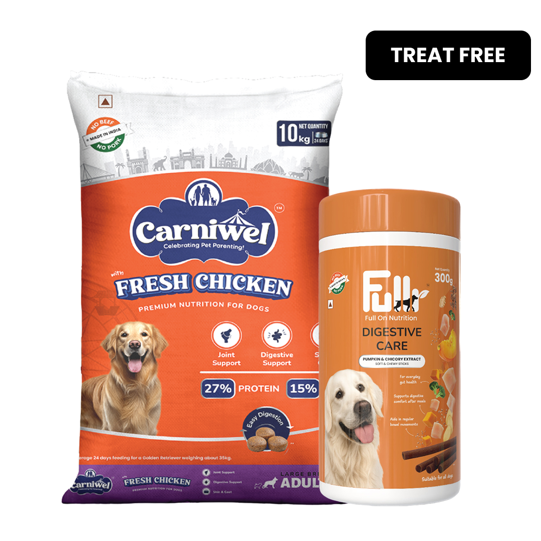 Carniwel Fresh Chicken Kibble Large Breed Adult Dog Dry Food image 2