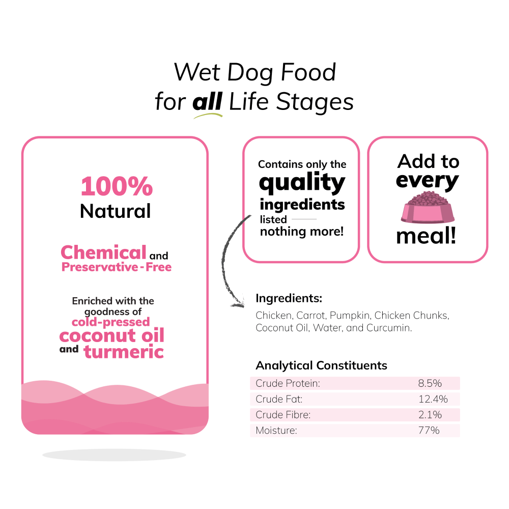 Fidele Plus Fresh Chicken with Vegetables Dog Wet Food image 6