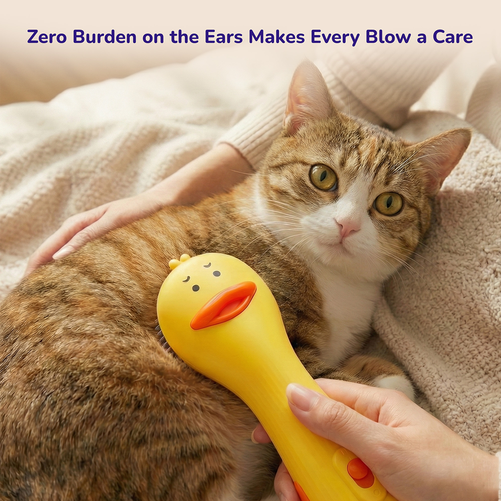 Petverse 2 in 1 Hair Drying & Hair Brush for Dogs & Cats image 7