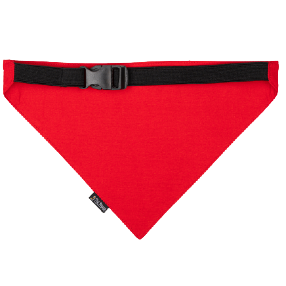 Petsnugs Security Bandana for Dogs and Cats (Bright Red) image 5