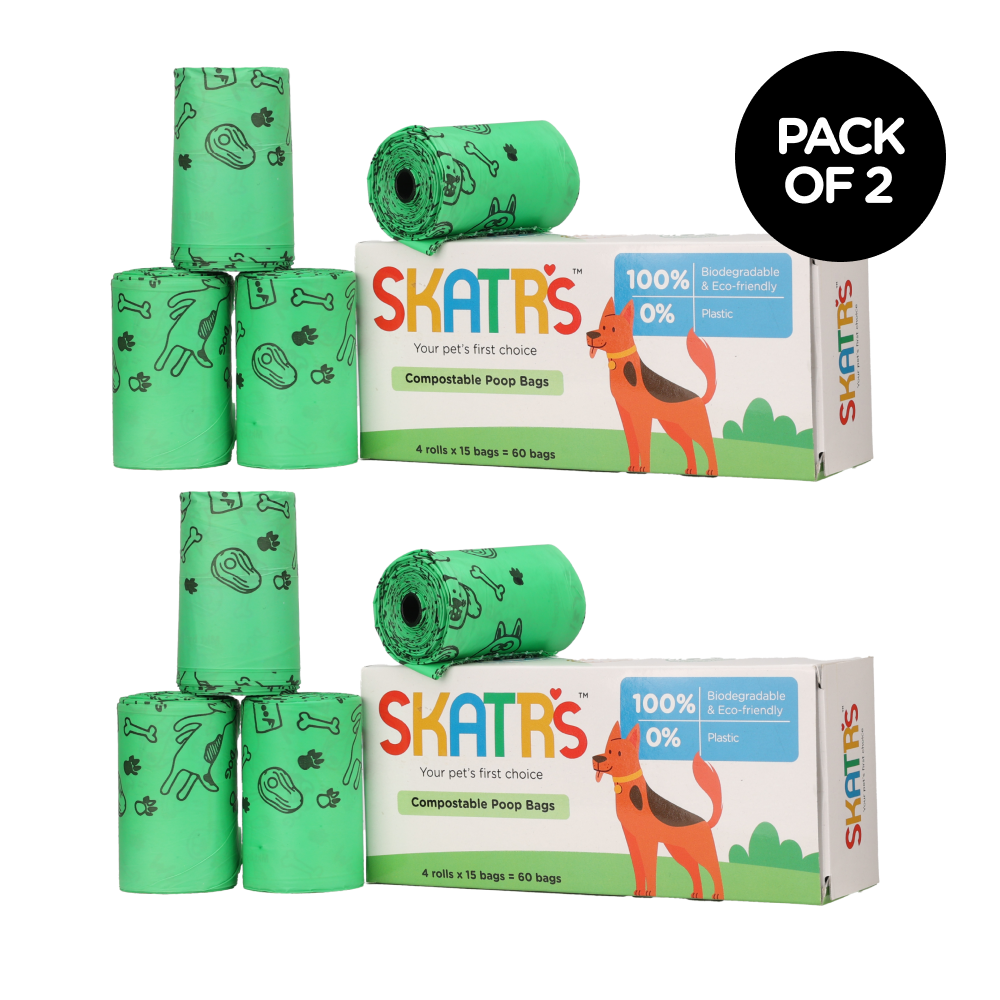 Skatrs Compostable Poop Bags for Dogs and Cats image 6