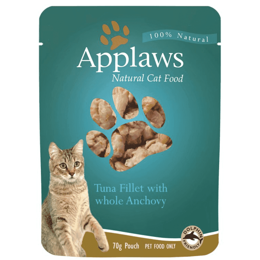 Applaws Tuna Fillet with Whole Anchovy Cat Wet Food image 5