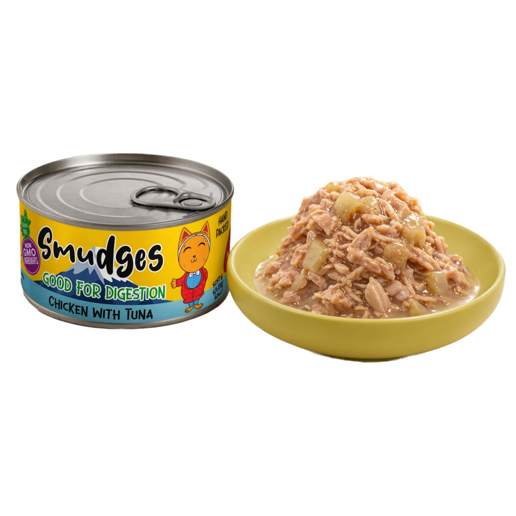 Smudges Chicken Flakes with Tuna in Soft Jelly Adult Cat Wet Food image 6