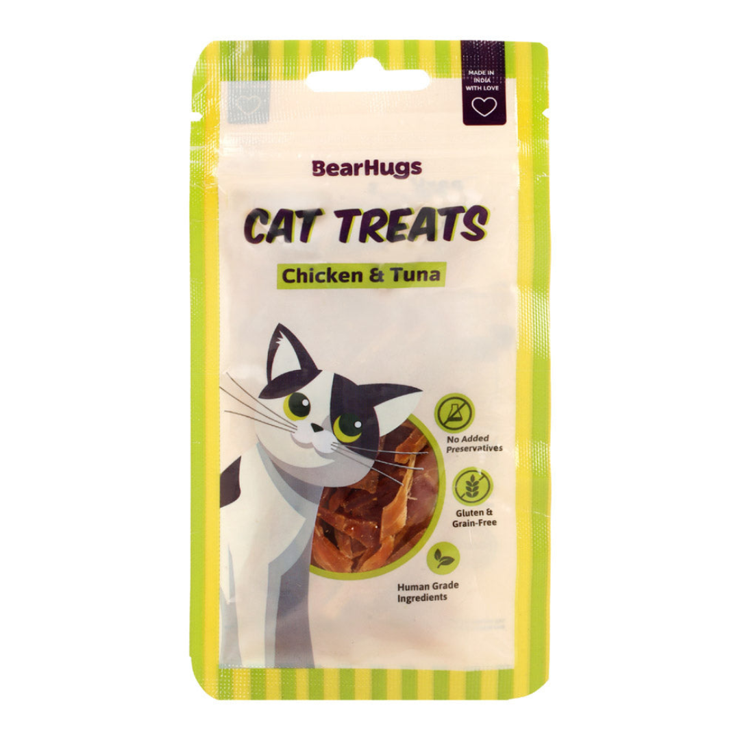 BearHugs Chicken & Tuna Non Veg Cat Treats