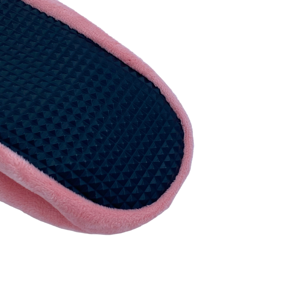 Talking Dog Club Doggie Pig Slipper Squeaky Plush Toy for Dogs (Pink) image 5