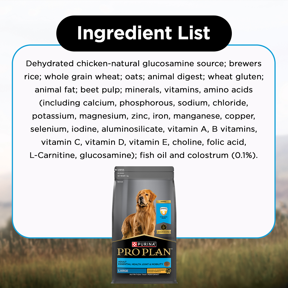 Purina Pro Plan Chicken Large Breed Adult Dog Dry Food (New Improved Formula) image 8