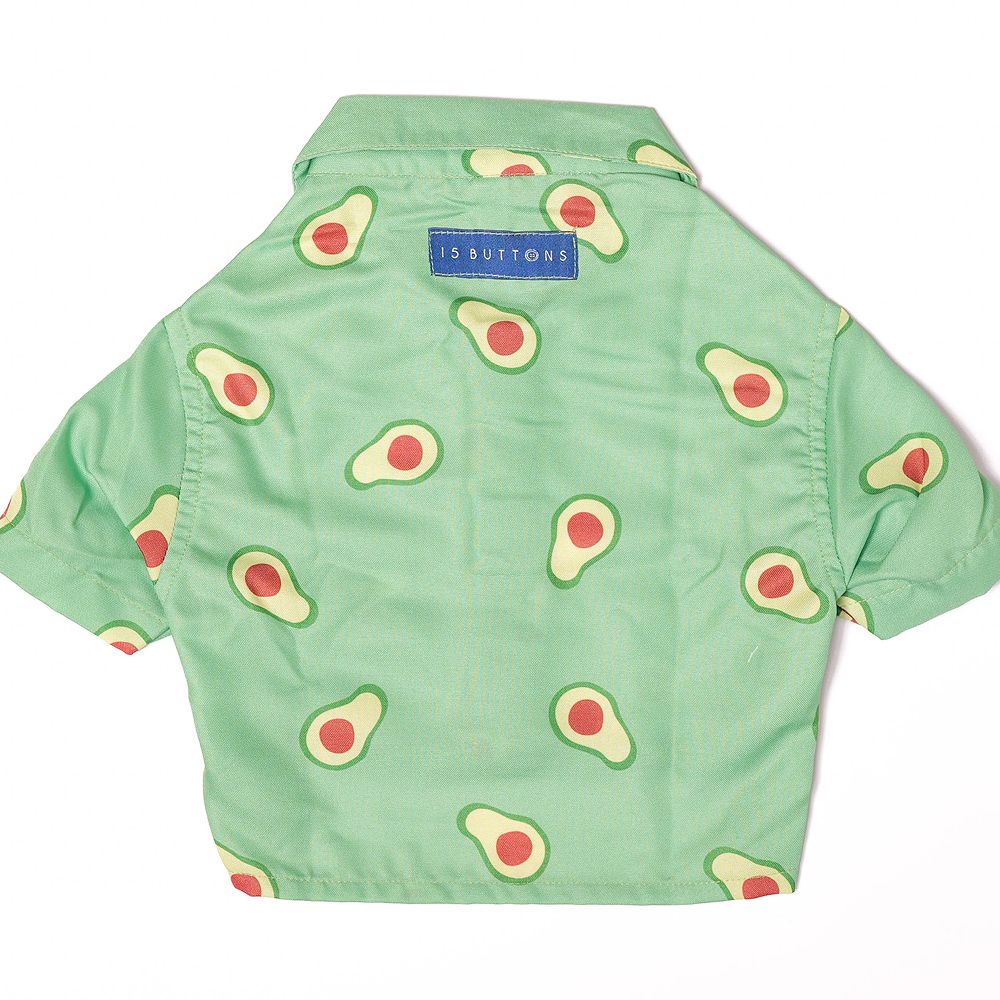 15 Furries Avocado Shirt for Cats (Green) image 8