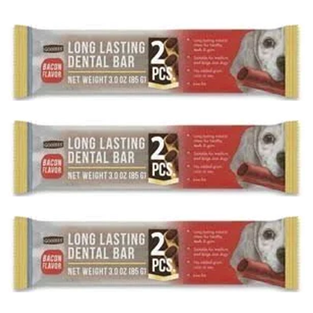 Goodies Long Lasting Dental Bar Salmon Dog Treats image 4