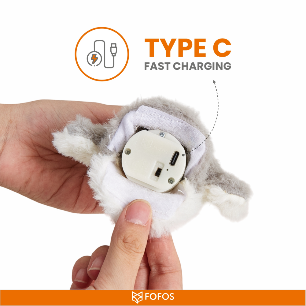 Barkbutler x Fofos Swinging Penguin Interactive Toy for Cats (White/Black) image 3