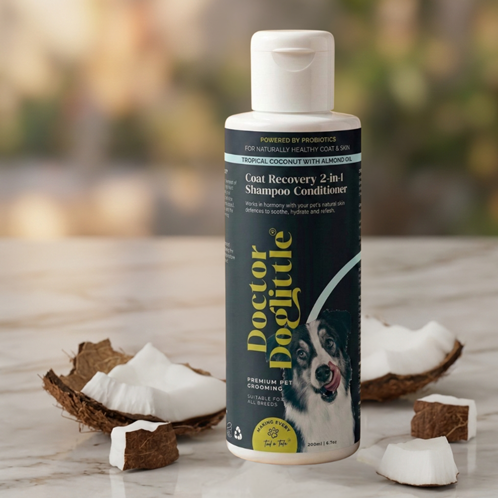 Doctor Doglittle Probiotic Coat Recovery 2 in 1 Shampoo Conditioner for Dogs image 7