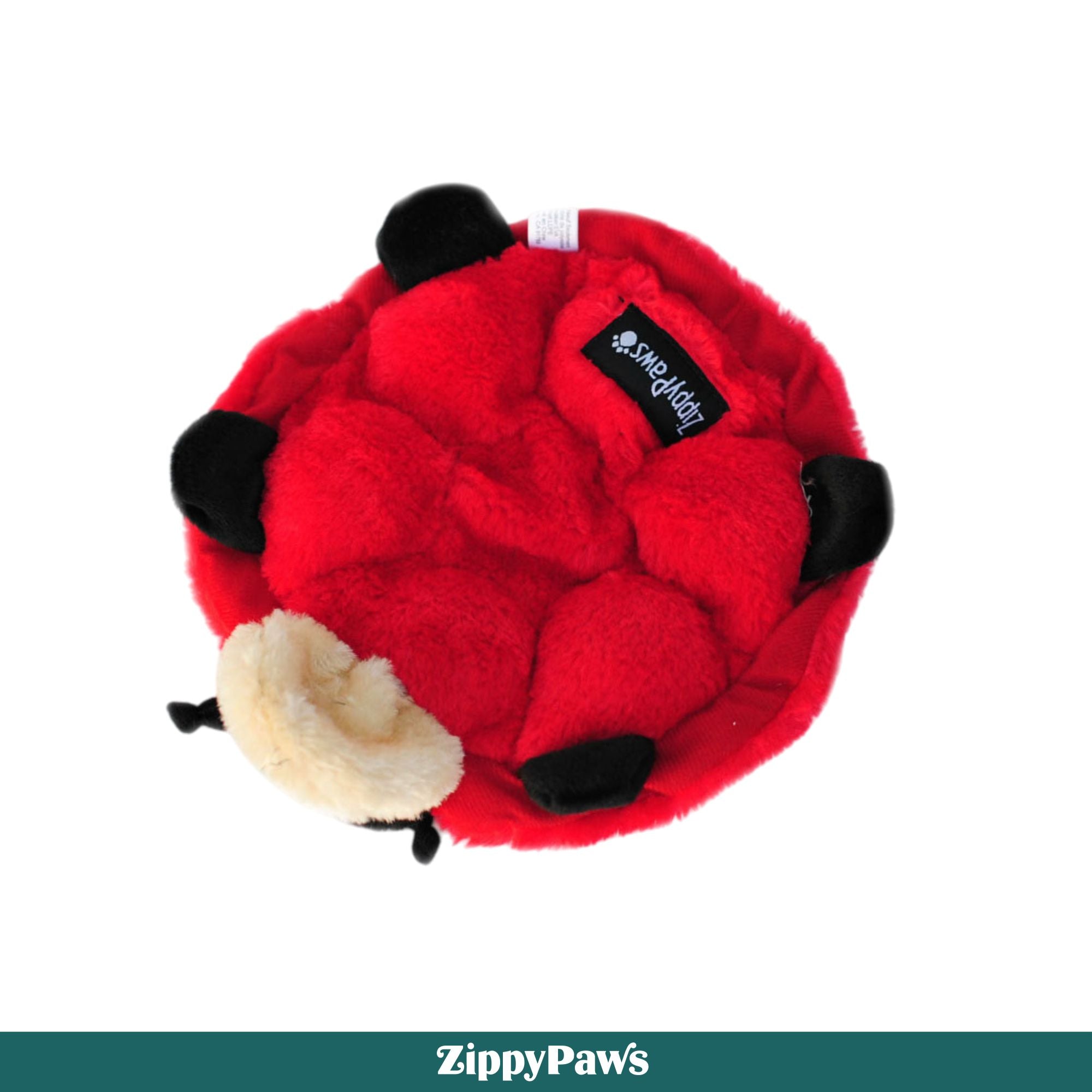 Zippy Paws Squeakie Crawler Betsey the Ladybug Plush Toy for Dogs image 7