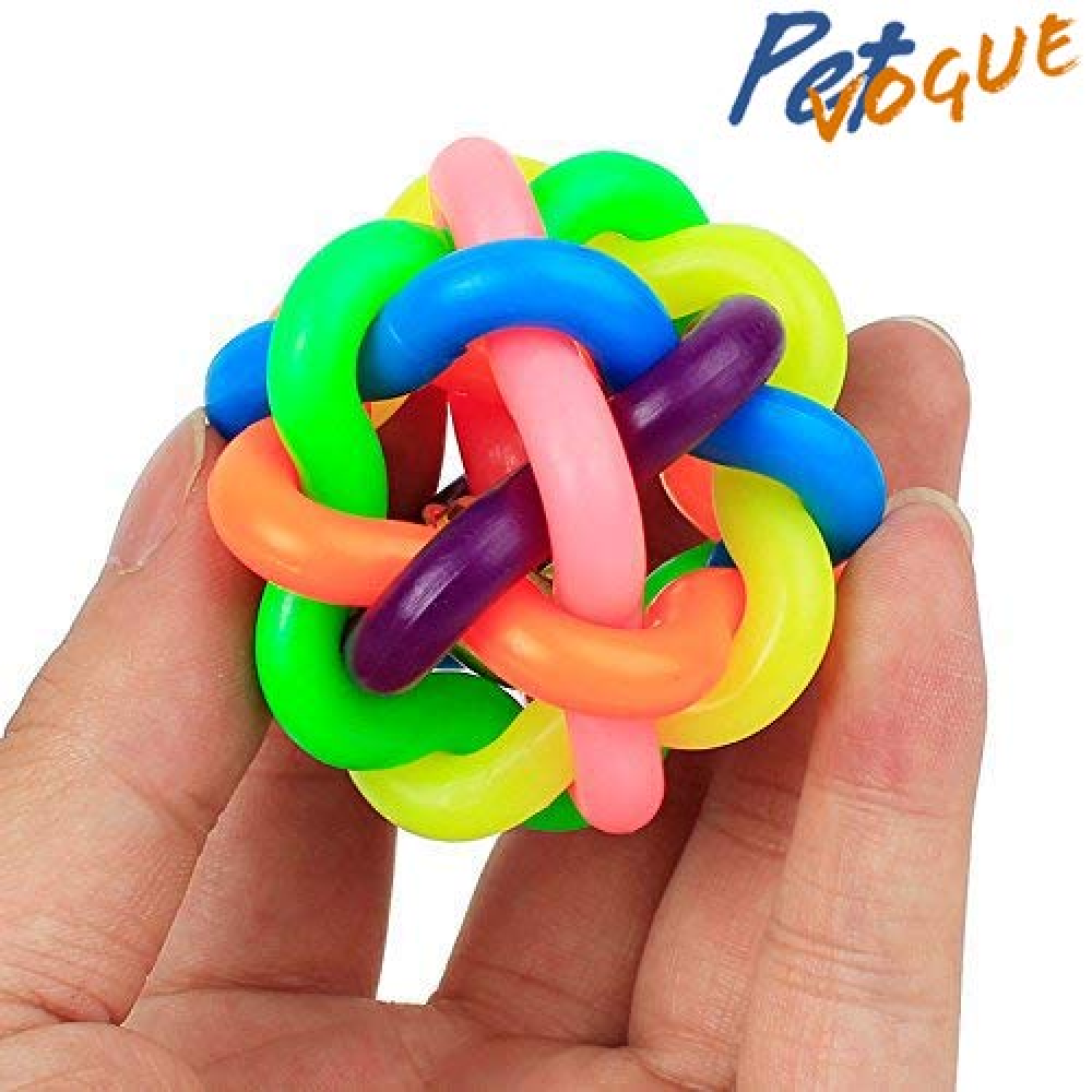 Pet Vogue Bouncy Rubber Ball for Dogs & Cats | For Medium Chewers image 5
