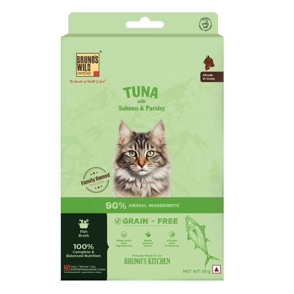 Bruno's Wild Essentials Tuna with Salmon & Parsely Cat Wet Food image 4
