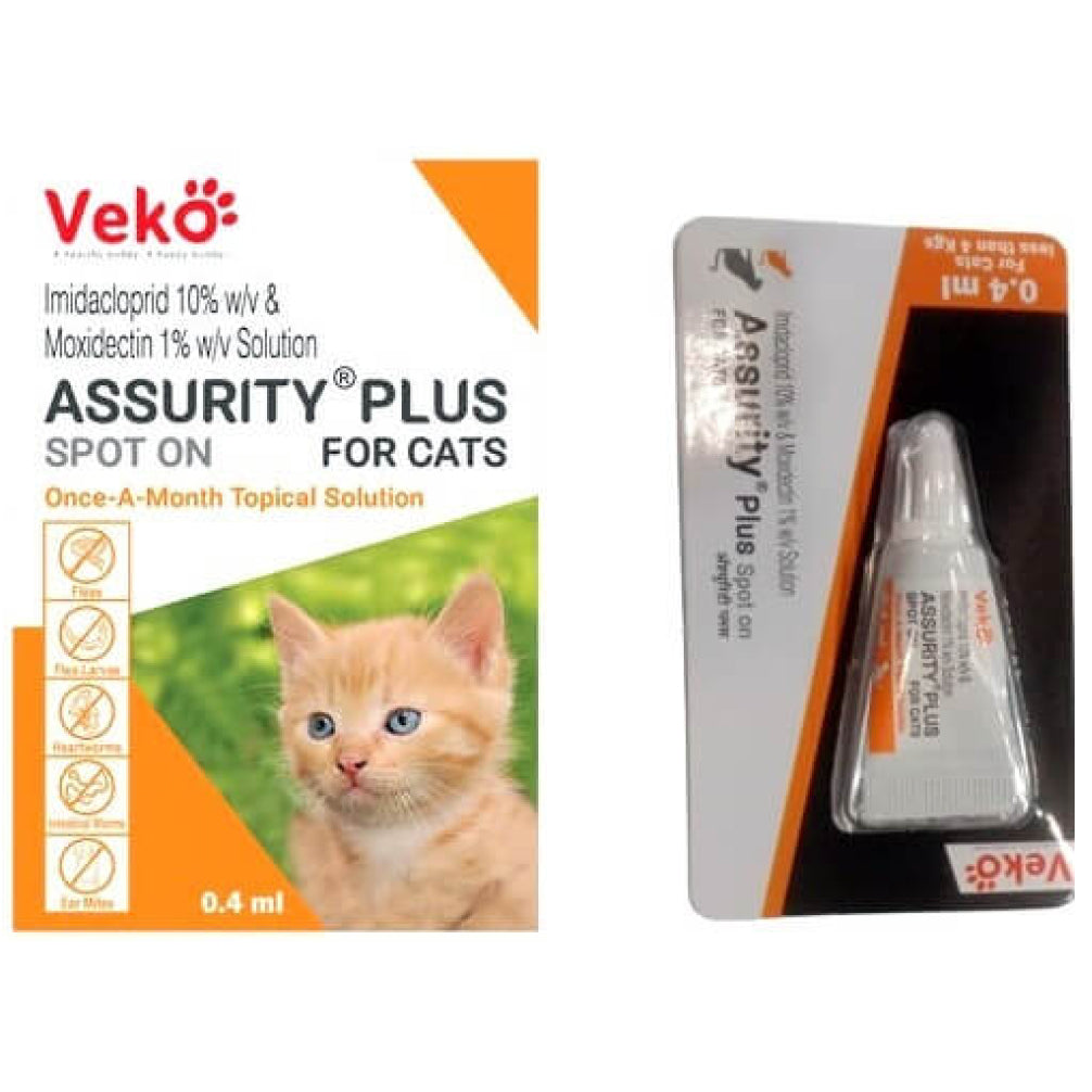 Veko Assurity Plus Tick & Flea Spot On for Cats image 3