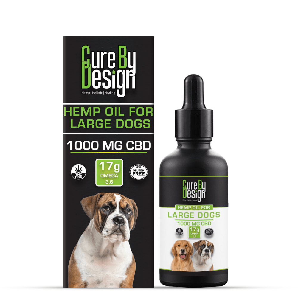 Cure By Design 1000mg CBD Relief Oil for Large Dogs (30ml) image 7