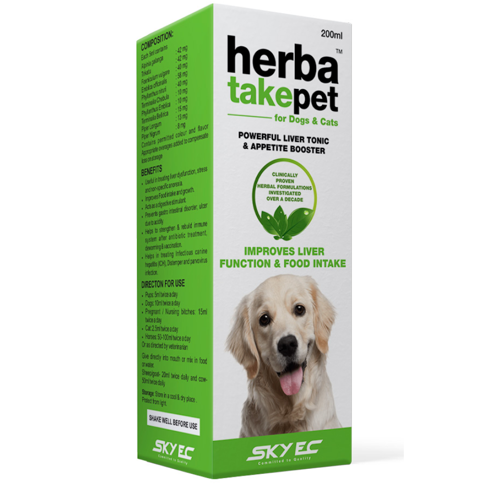 Skyec Herbatake Pet Liver Tonic Appetite Booster for Dogs and Cats image 2