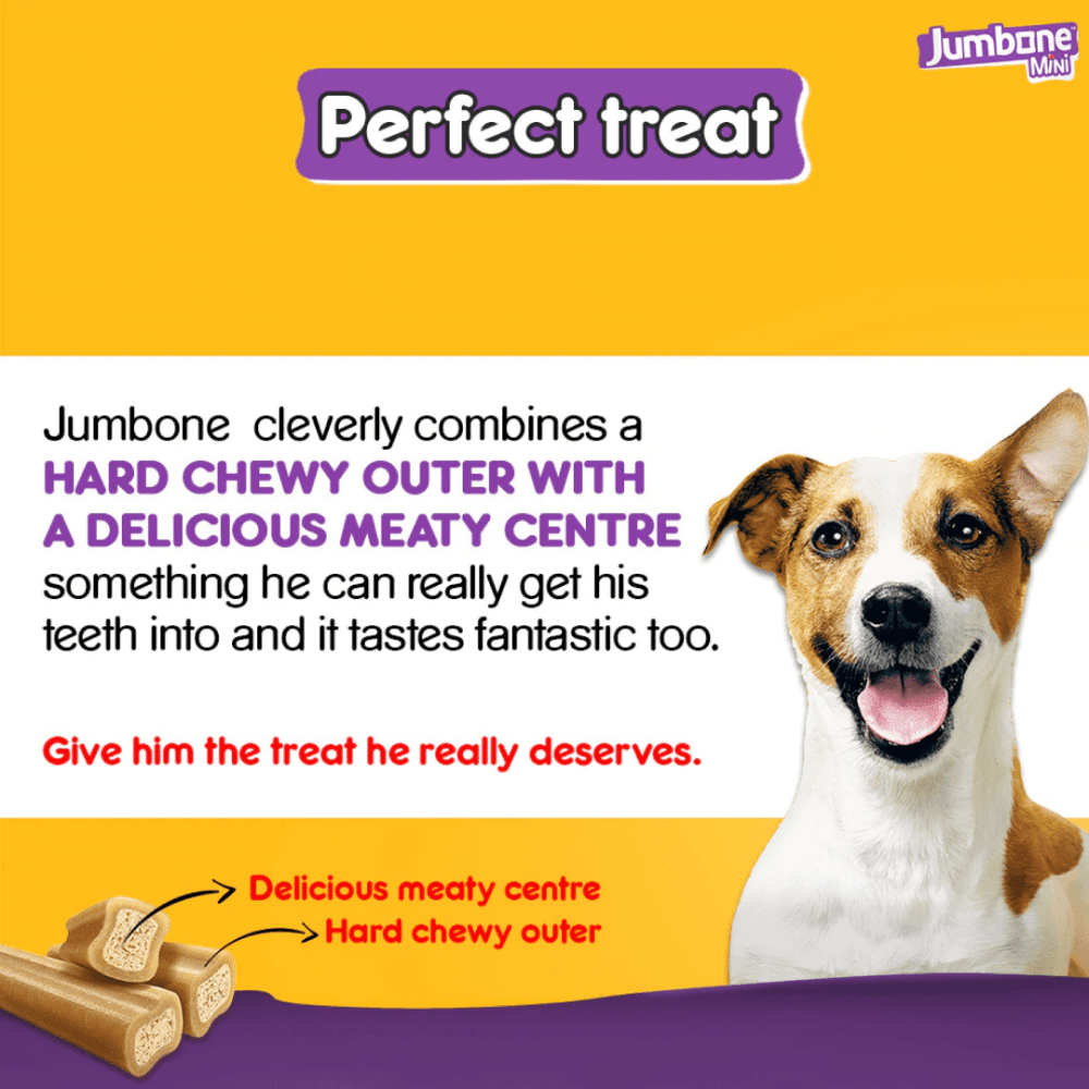 Pedigree Chicken & Lamb Jumbone Mini Adult Dog Treats image 4