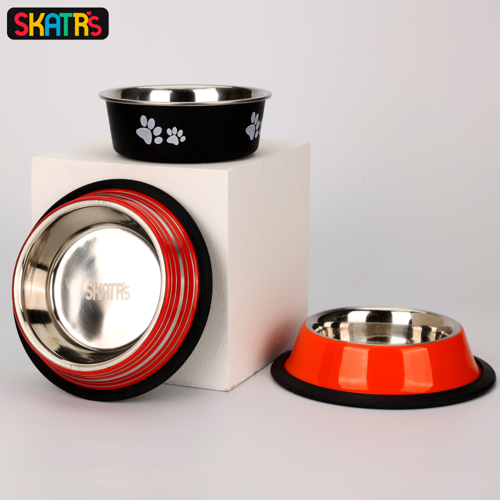 Skatrs Anti Skid Printed Bowl for Cats image 4