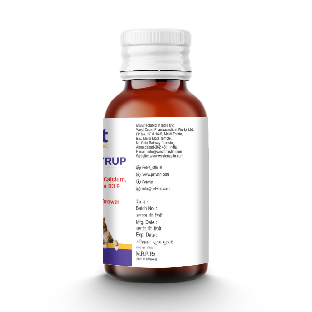 Petvit Calcium Syrup for Dogs image 3