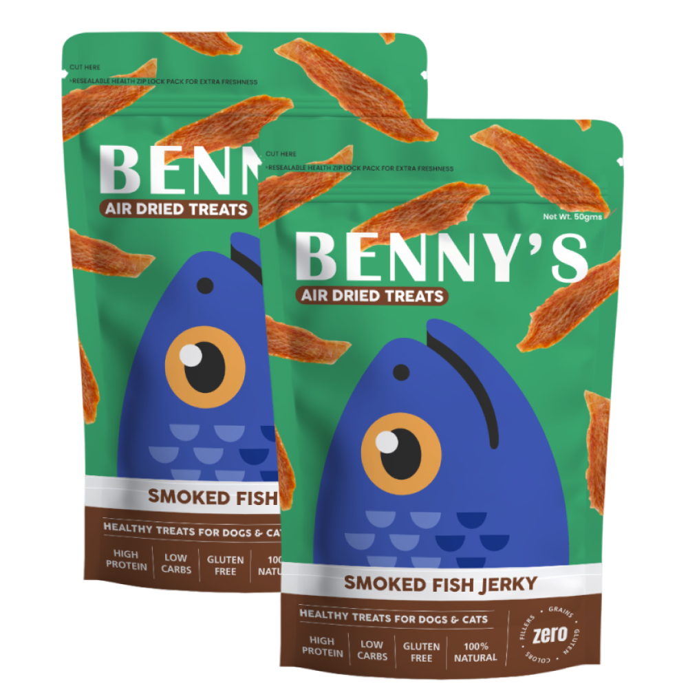 Bennys Bowl Smoked Fish Jerky Dog Treats image 8